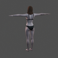 Beautiful Woman -3d character - Thumbnail 8