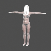Beautiful Woman -3d character - Thumbnail 9