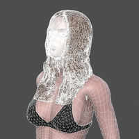 Beautiful Woman -3d character - Thumbnail 11