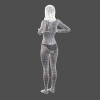Beautiful Woman -3d character - Thumbnail 13