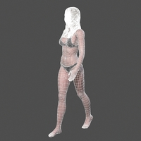 Beautiful Woman -3d character - Thumbnail 15