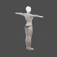 Beautiful Woman -3d character - Thumbnail 11