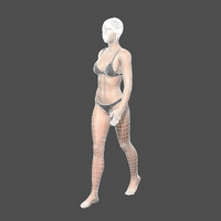 Beautiful Woman -3d character - Thumbnail 17