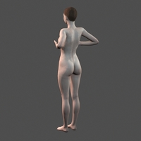 Beautiful Woman - 3d character - Thumbnail 5