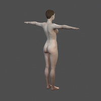 Beautiful Woman - 3d character - Thumbnail 6