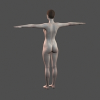 Beautiful Woman - 3d character - Thumbnail 7