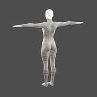 Beautiful Woman - 3d character - Thumbnail 9