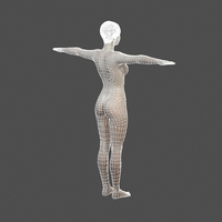 Beautiful Woman - 3d character - Thumbnail 10