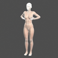 Beautiful Woman - 3d character - Thumbnail 13