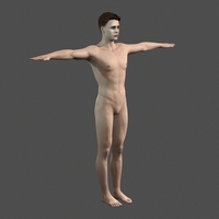 Beautiful man -3d character - Thumbnail 6