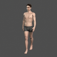 Beautiful man -3d charact - Thumbnail 6