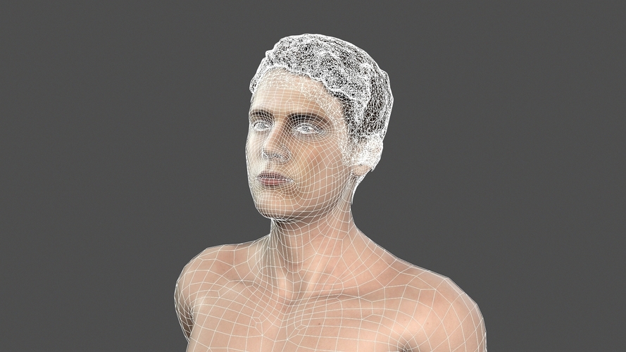 Beautiful man -3d charact 3D Print 397065