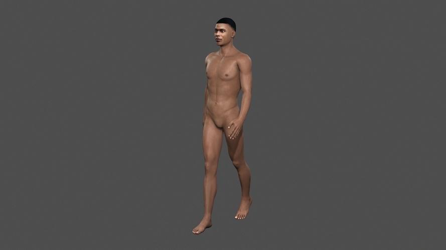 Beautiful man -3d character