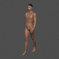 Beautiful man -3d character - Thumbnail 3