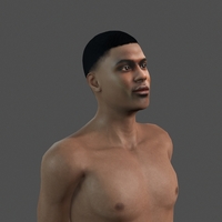 Beautiful man -3d character - Thumbnail 3