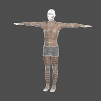 Beautiful man -3d character - Thumbnail 8