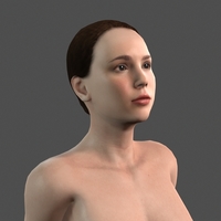 Beautiful Woman -3d character - Thumbnail 2