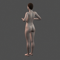 Beautiful Woman -3d character - Thumbnail 5