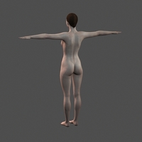 Beautiful Woman -3d character - Thumbnail 8