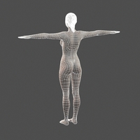 Beautiful Woman -3d character - Thumbnail 10