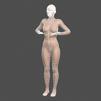 Beautiful Woman -3d character - Thumbnail 13