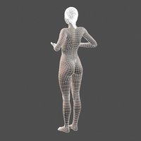 Beautiful Woman -3d character - Thumbnail 14
