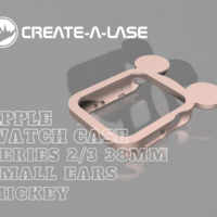 Apple Watch Case Mickey Flat ears Series 2/3 38mm - Thumbnail 4