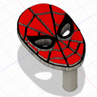 Small Spider man outlet protection 3D Printing 397155