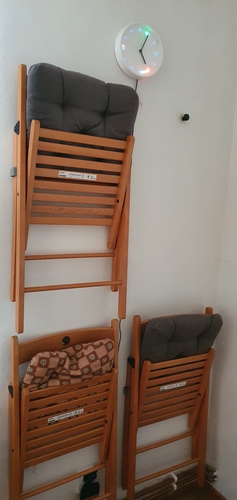 wall hook for IKEA TERJE chair 3D Print 397220