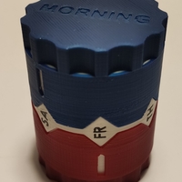 Pills case bottle weekly organizer dispenser - Thumbnail 1