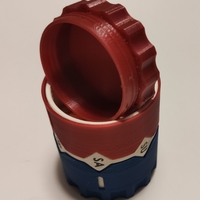 Pills case bottle weekly organizer dispenser - Thumbnail 5