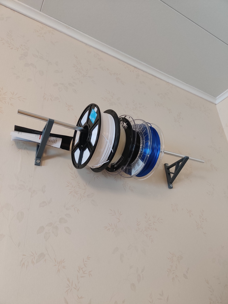 wall mounted spool holder