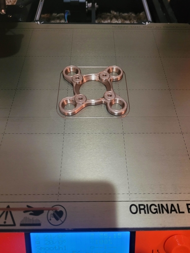 Magnetic, Interchangeable Spinner 3D Print 397421