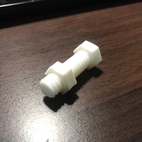 Small Bolt and Nut 3D Printing 397432