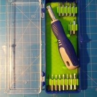Small Harbor Frieght Screwdriver Tray 3D Printing 397453