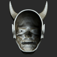 Traditional Japanese Hannya Mask Oni Mask Samurai Mask - Thumbnail 7