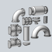 Industrial pipes - Thumbnail 2