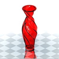 Small flower vase 3D Printing 397643