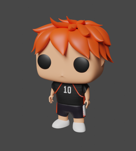 FUNKO HINATA SHOYO - HAIKYUU 3D Print 397718