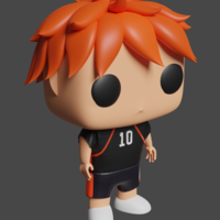 Small FUNKO HINATA SHOYO - HAIKYUU 3D Printing 397720