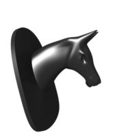 Small horse 3D Printing 39773