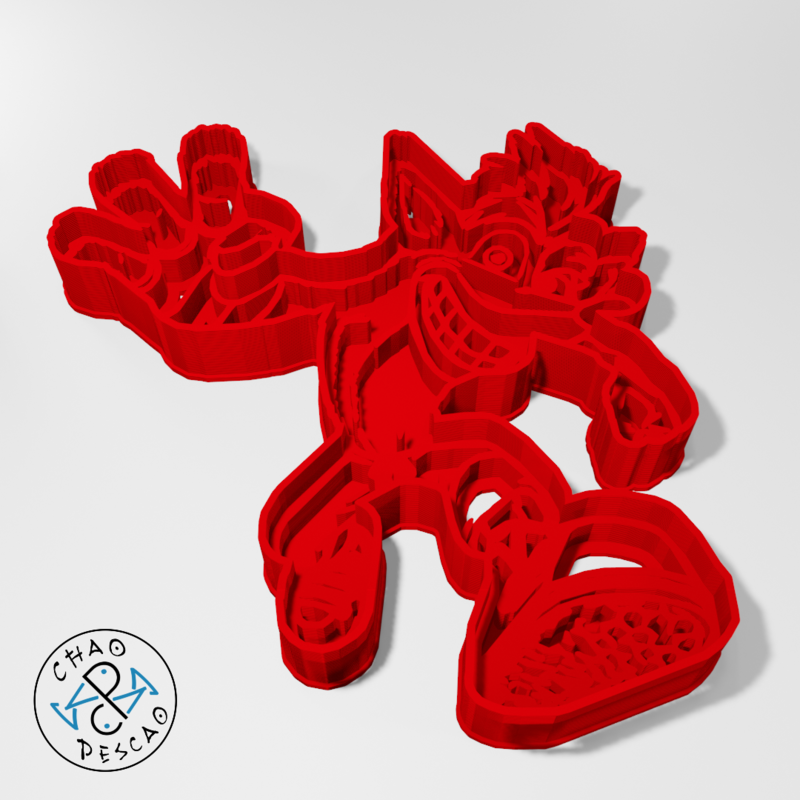 CRASH BANDICOOT COOKIE CUTTER