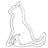 Phone Stand (Cat) - Thumbnail 4