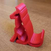 Small Phone Stand (Dog) 3D Printing 398008