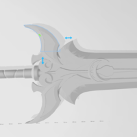 Sword Blood Moon Atrox league of legends - Thumbnail 2