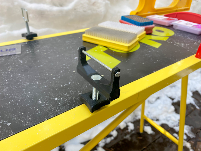 TOKO/SWIX mini bench profiles for Cross Country Nordic Skis 3D Print 398028