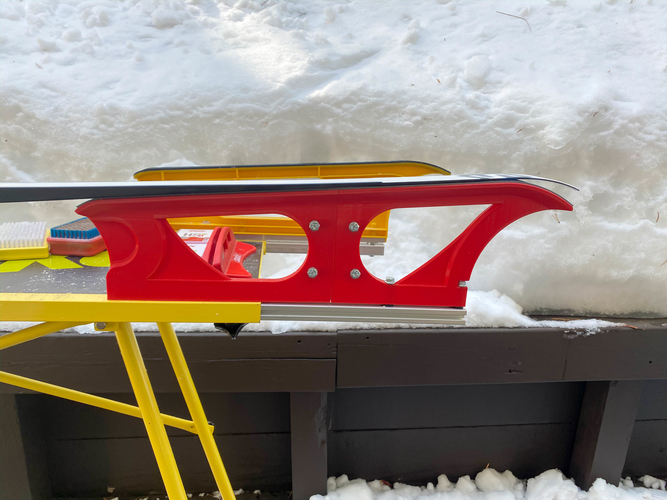 TOKO/SWIX mini bench profiles for Cross Country Nordic Skis 3D Print 398030