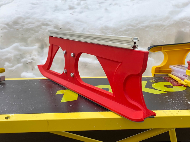 TOKO/SWIX mini bench profiles for Cross Country Nordic Skis 3D Print 398032