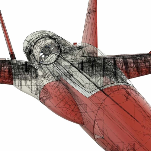 Delta Hornet OWL 70mm EDF from OWLplane - test files 3D Print 398038