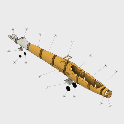 OWL MDM-1 Fox from OWLplane - test files 3D Print 398066